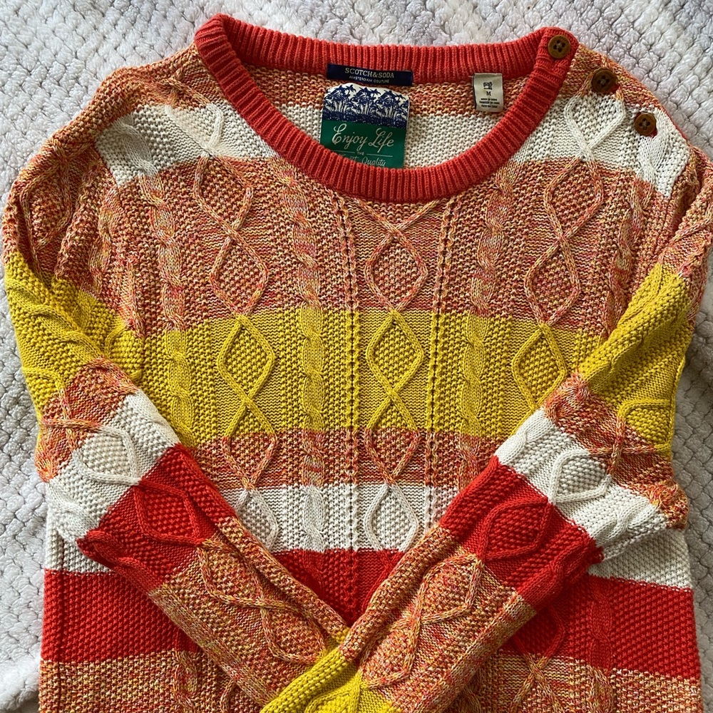 Scotch & Soda cable kit sweater